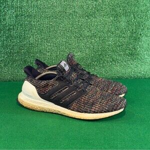 Adidas UltraBoost 4.0 Black Multicolor Knit F35232 Men's Size 11.5